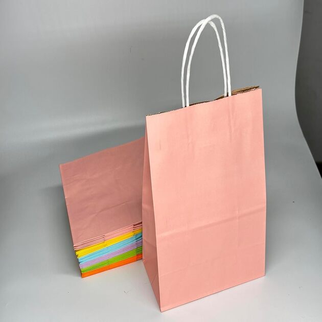 kraft paper gift bags