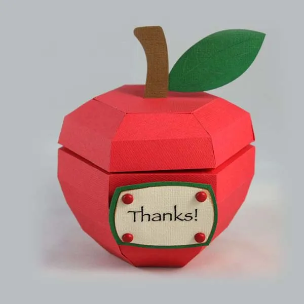 Custom Christmas Apple Box