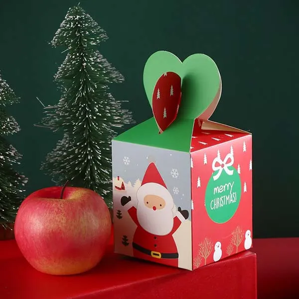 Custom Christmas Apple Packaging Boxes